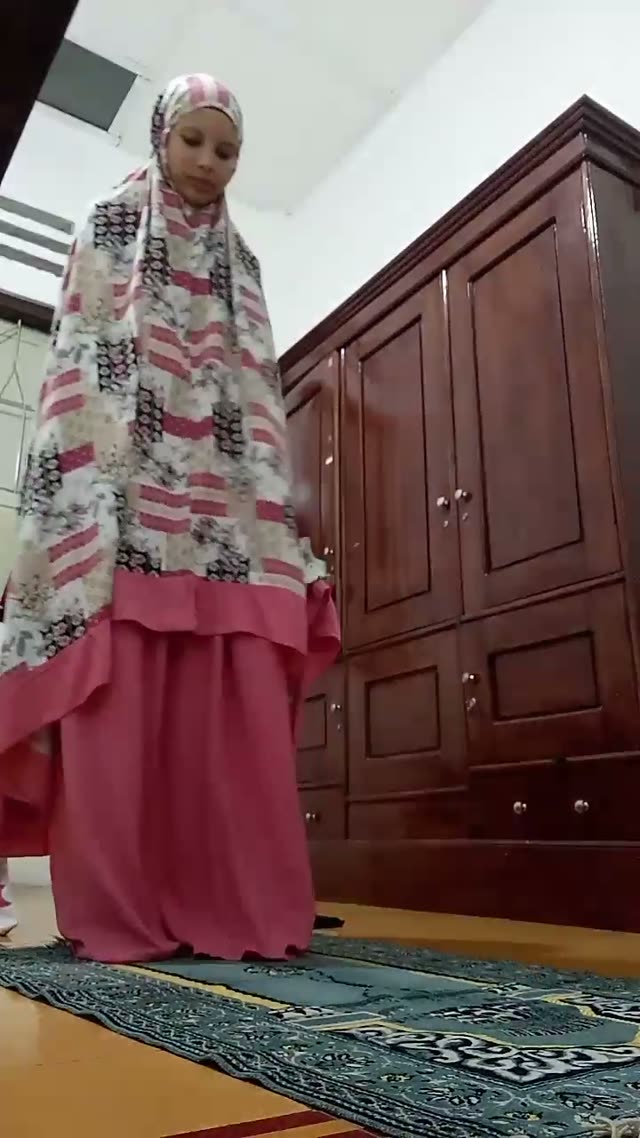 mukena viral selesai itu malah langsung omek pamerin